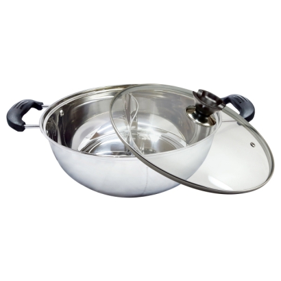 Divided Stainless Steel Hot pot