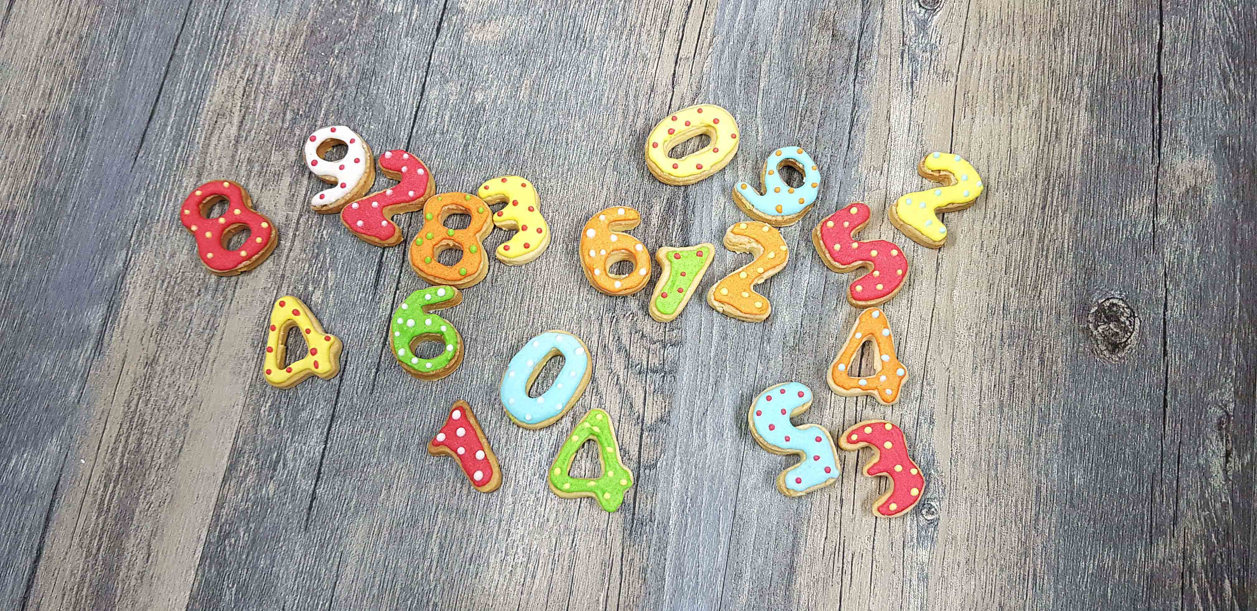 Numbers Cookie Cutters