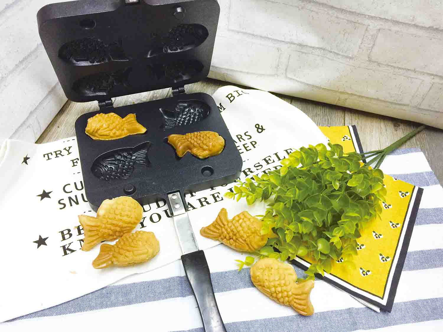 Taiyaki Fish Shaped Mold Pan