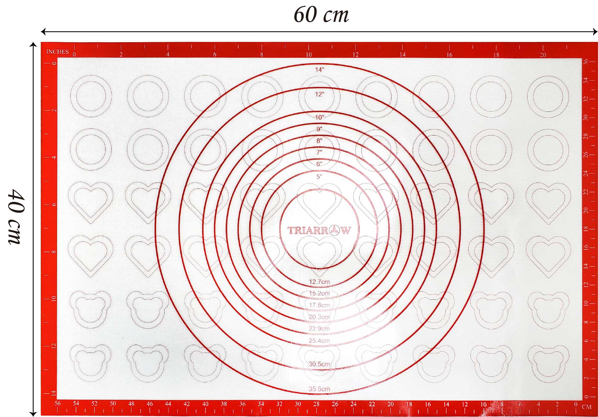 Non-slip Silicone Pastry Mat