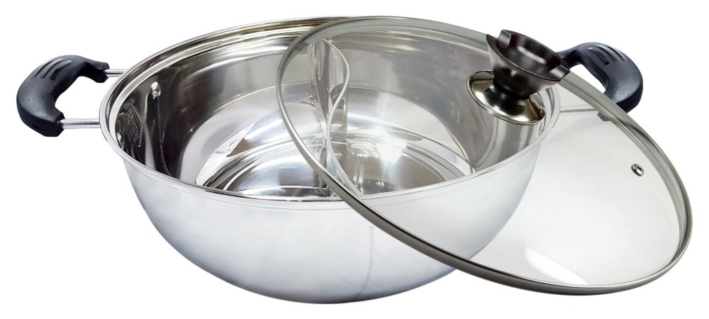 Divided Stainless Steel Hot pot