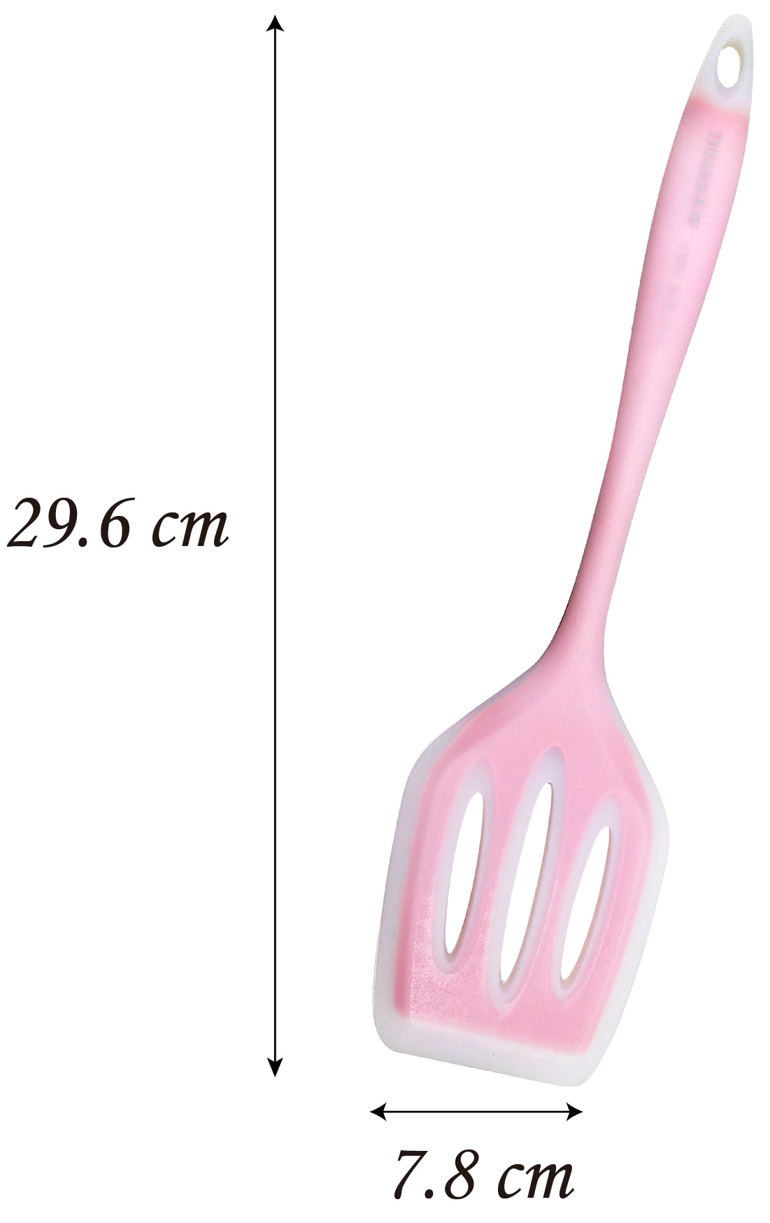 Silicone cooking slotted shovel