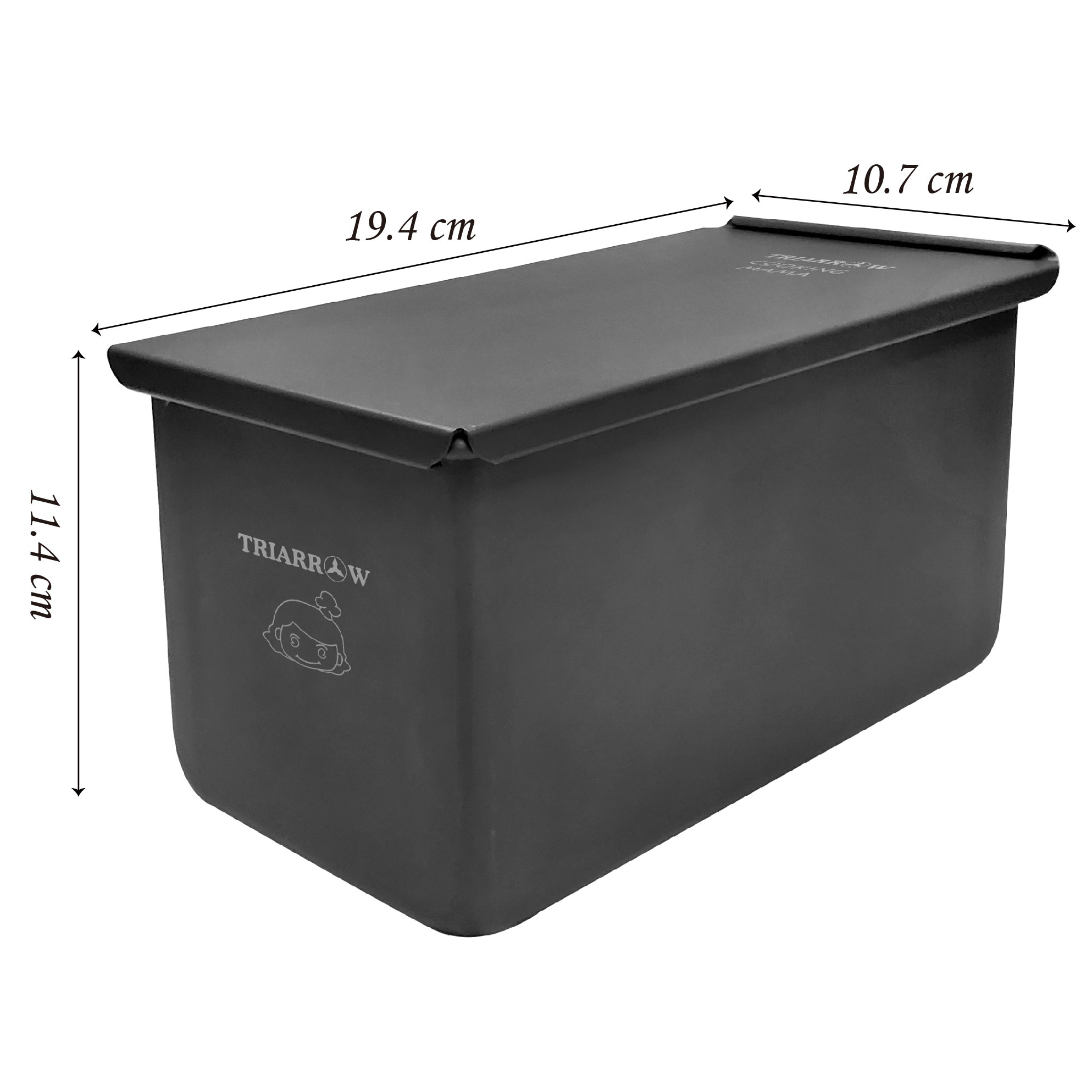 Non-Stick Rectangle Flat Toast Box