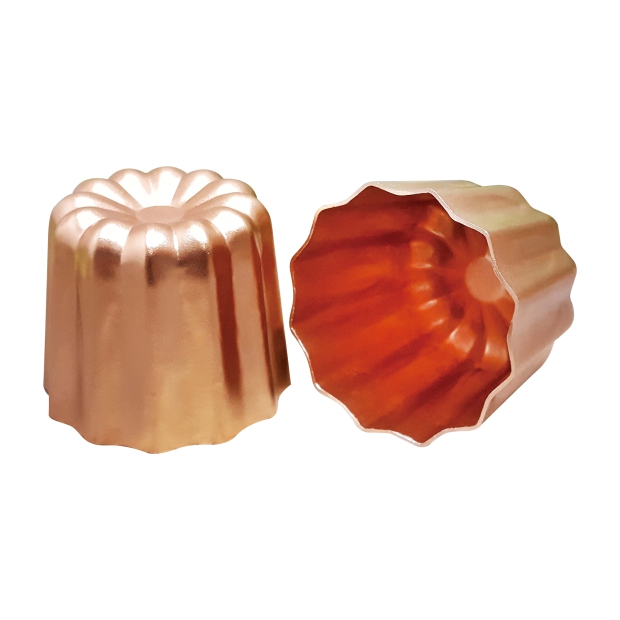 3804 French Canele Pastry Mold 3804 French Canele Pastry Mold