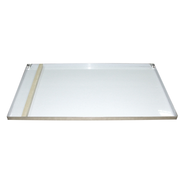 Stainless Sheet Pan With Wooden Stick