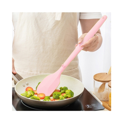 Silicone Spatula With Integrated Tool Rest 