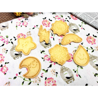 3D Weather Cookie Cutter (8 Pcs)