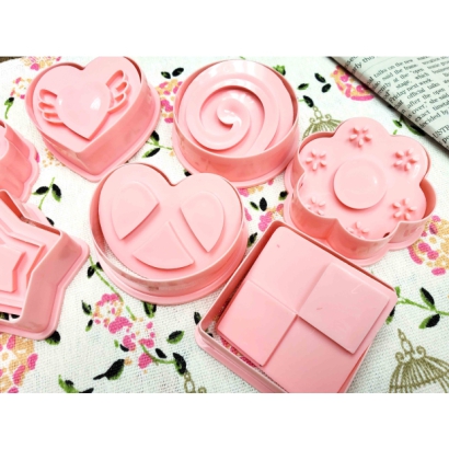 3D Cookie Cutter (8 Pcs)