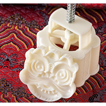 Lion face Mooncake Press Mold