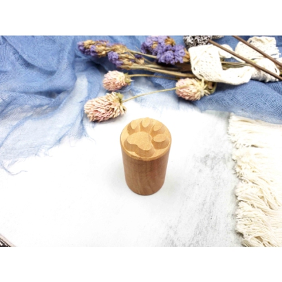 Wooden Stamp  (Cat Paw)