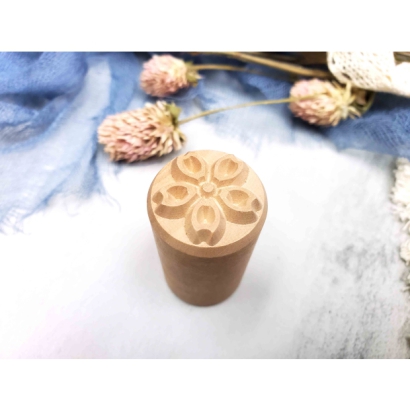 Wooden Stamp (Sakura Blossom)