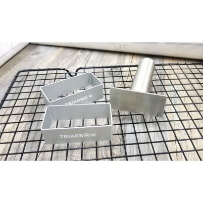 Rectangle Stainless Steel Press Stamp