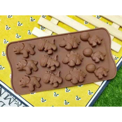 Dinosaur Chocolate Silicone Mold