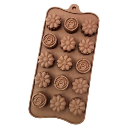 Flowers Chocolate Silicone Mold