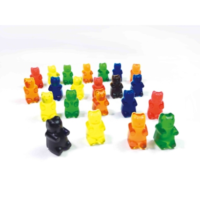 50-Cavity Gummy Bear  Silicone Mold 