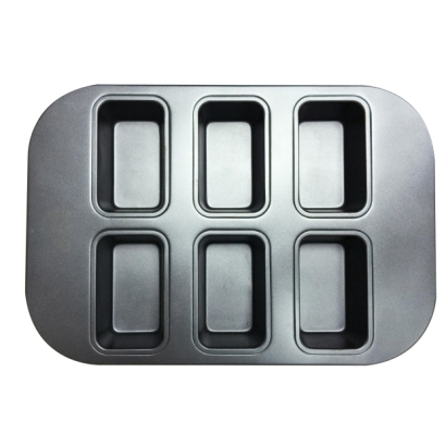 6-Cavity NonStick Mini Loaf Pan (Rectangle)