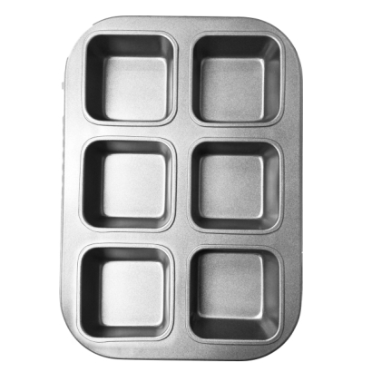 6-Cavity NonStick Mini Loaf Pan (Square)