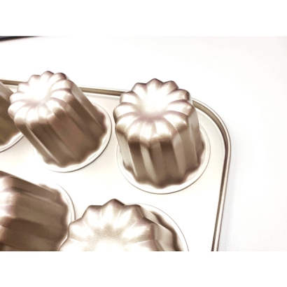 12-Cavity Non-Stick Canele Mold