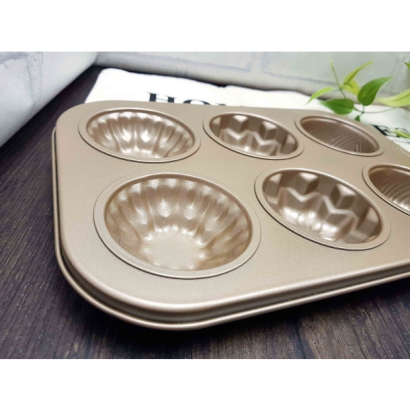 6-Cavity Nonstick  Kaoglof Baking pan