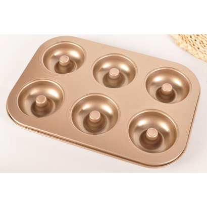 6-Cavity NonStick Donut Baking Pan