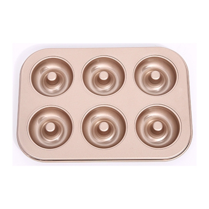 6-Cavity NonStick Donut Baking Pan