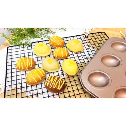 6-Cavity NonStick Lemon Shaped Baking Mold