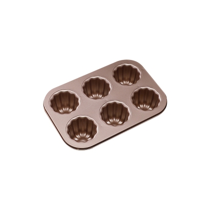 6-Cavity Non-Stick Canele Mold