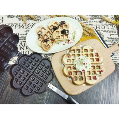 Heart Waffle Mold Pan