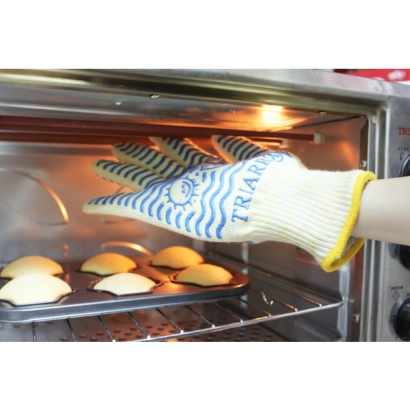 High Heat Resistance Silicone Non-Slip Oven Gloves