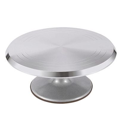 10 Inch Aluminium Rotating Cake Turntable