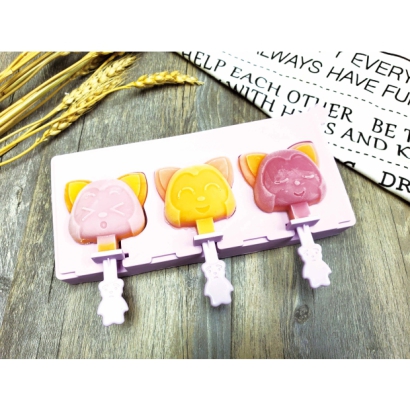 Fox Popsicle Silicone Molds Set