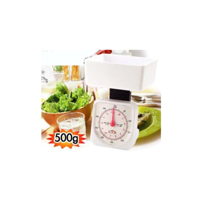 500g Machanical Kitchen Scales Wiith Basket