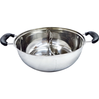 Divided Stainless Steel Hot pot