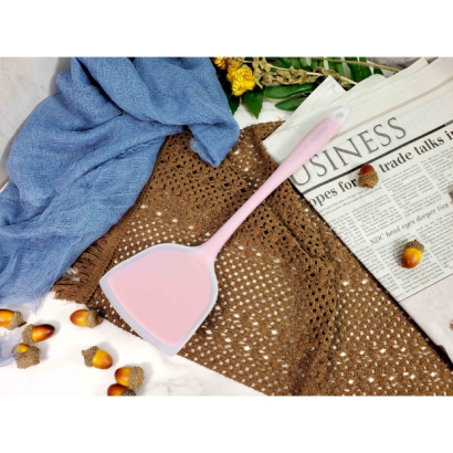 Silicone cooking shovel