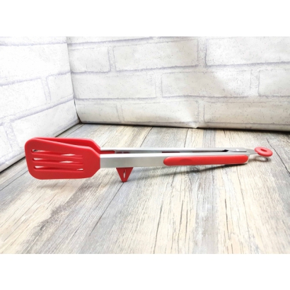 Heat Resistant non-slip Shovel Tongs (12