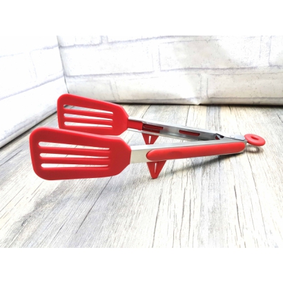 Heat Resistant non-slip Shovel Tongs (9