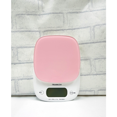 Electronic Tempered Glass Kitchen Scale (Pink)